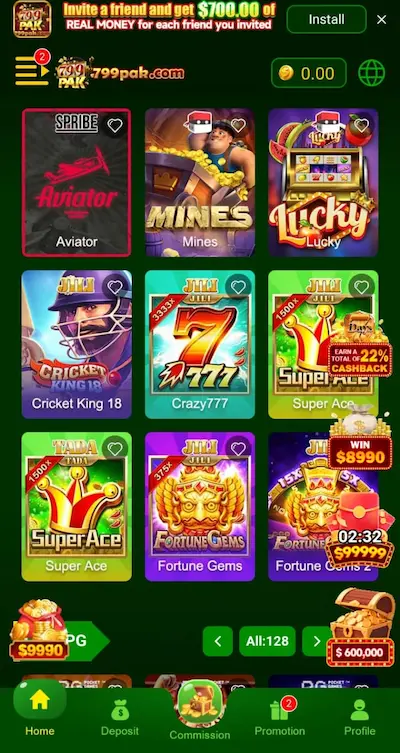 799 PAK Game 